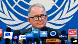 عکس آرشیف؛ ریچارد بینت، گزارشگر ویژه شورای حقوق بشر سازمان ملل متحد در امور افغانستان
