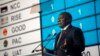 South African President Cyril Ramaphosa speaks during the announcement of general election results, in Johannesburg, South Africa, June 2, 2024. 