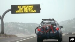Vremenske prilike u Koloradu, 22. februar 2023. (Foto: AP/David Zalubowski)
