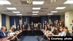 美台《21世纪贸易倡议》最新回合的谈判5月3日于台北落幕。(资料照：台湾行政院提供）