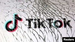 资料图片：TikTok标识。