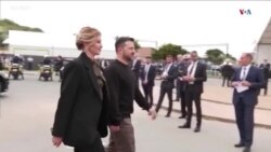 Ֆրանսիայի նախագահ Մակրոնը ողջունում է համաշխարհային առաջնորդներին, որոնք ժամանել են Նորմանդիա D-Day-ի համար_1.mp4