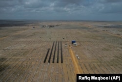 พื้นที่สร้างโครงการโรงไฟฟ้าพลังงานหมุนเวียน คาฟดา ของอินเดีย