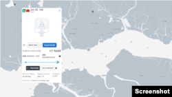 중국 선적의 자허188호가 북한 대동강변 남포항에서 발견됐다. 자료=MarineTraffic