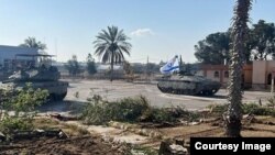 تانک‌های ارتش اسرائیل در رفح
