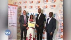 ሲስተር ካሕሳ ሓጎስ ሽልማት ሰላምን ፀጥታን ደቂ ኣንስትዮ ተቀቢላ