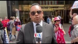 Ansyen Prezidan Donald Trump Denonse Desizyon Jiri a ki Jwenn li Koupab pou Krim 