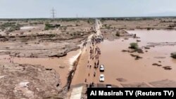  ኣብ የመን ዝሃረመ ብርቱዕ ዝናብ