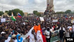 Masu zanga zanga a Nijar