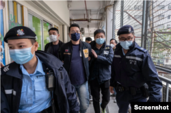 Andrew Wan, a pro-democracy politician, along with more than 50 others arrested on mass on January 6, 2021; Credit: Lam Yik Fei for NYT