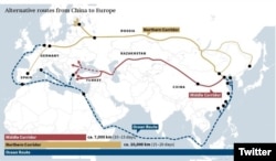 ექსპერტების თქმით, "შუა დერეფანში" ტვირთები უკრაინაში ომის დასრულების შემდეგაც დარჩება