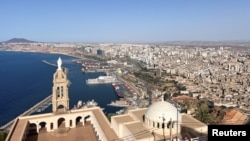 FILE - A view shows the Santa Cruz chapel in the city of Oran, Algeria, May 22, 2024. Algeria offers Roman and Islamic sites, beaches and mountains just an hour's flight from Europe.