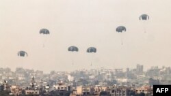 تداوم عملیات کمک‌رسانی هوایی آمریکا به ساکنان غزه