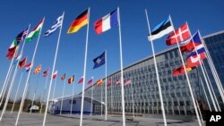 벨기에 브뤼셀의 나토 본부.