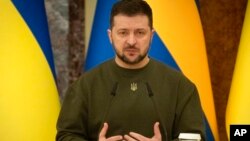 Tổng thống Ukraine Volodomyr Zelenskyy.