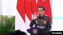 Presiden Joko Widodo di Istana Negara, Jakarta, Senin, 27 Mei 2024. (Biro Pers Sekretariat Presiden)