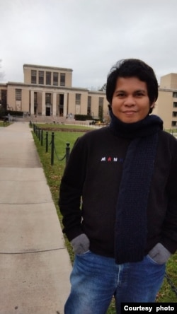 Januar Jemy Tell, mahasiswa S3 di Pennsylvania State University, State College, Pennsylvania (dok. pribadi).