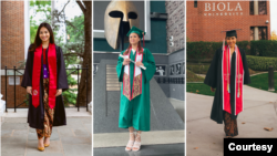 Kiri ke kanan: Elena Aniko, Febrianne Daneswary, dan Raina Abigail Putri.