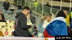 بازی دوستانه تیم فوتبال ایران و روسیه در سال ۱۴۰۱ که با حضور محدود زنان برگزار شد. 