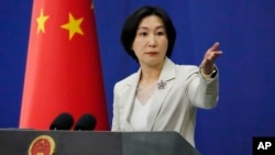 Juru bicara Kementerian Luar Negeri China Mao Ning mengecam kebijakan Jepang (foto: dok). 