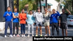 นักกรีฑาชายทีมชาติไทย เก็บตัวฝึกซ้อมที่รัฐแคลิฟอร์เนีย เตรียมเข้าแข่งรายการร่วมแข่งขันรายการ กรีฑาเวิลด์แอธเลติกส์รีเลย์ 2024 ที่ประเทศบาฮามาส 