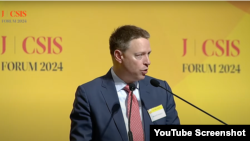 매튜 포틴저 전 백악관 국가안보 부보좌관이 4일 중앙일보-전략국제문제연구소(CSIS) 포럼에서 기조연설하고 있다. (중앙일보 공식 유튜브 채널 캡쳐)