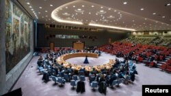 유엔 안보리 회의가 열리고 있다. (자료사진)