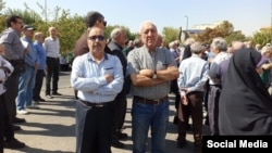 اعتراضات بازنشستگان مخابرات، تهران، دوشنبه ۱۷ مهر ۱۴۰۲