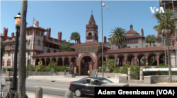 What was formerly the Hotel Ponce de Leon is now Flagler College in St. Augustine, Florida, February 28, 2023.