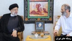 اسدالله اسدی در کنار ابراهیم رئیسی