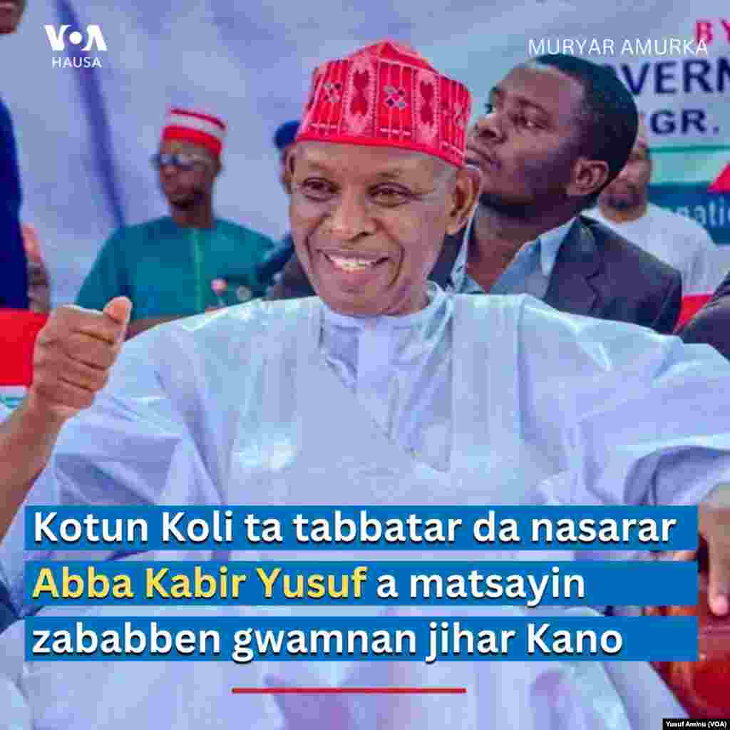 Gwamnan Jihar Kano, Abba Kabir Yusuf