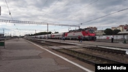 რკინიგზის სადგური ბრიანსკში, რუსეთი