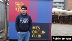 Fərid Səfərli (Fotonu Amerikanın Səsinə Fərid Səfərlinin anası Dilarə Əsgərova təqdim edib)