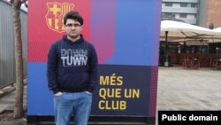 Fərid Səfərli (Fotonu Amerikanın Səsinə Fərid Səfərlinin anası Dilarə Əsgərova təqdim edib)