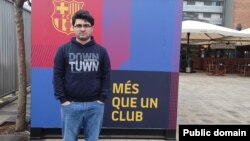 Fərid Səfərli (Fotonu Amerikanın Səsinə Fərid Səfərlinin anası Dilarə Əsgərova təqdim edib)