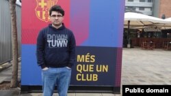 Fərid Səfərli (Fotonu Amerikanın Səsinə Fərid Səfərlinin anası Dilarə Əsgərova təqdim edib)