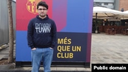 Fərid Səfərli (Fotonu Amerikanın Səsinə Fərid Səfərlinin anası Dilarə Əsgərova təqdim edib)