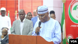 Taron Manema Labarai da Atiku Abukar Ya Kira Kan hukumcin Kotun Koli