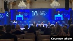 İsrail Dövlətinin kəşfiyyat naziri Gila Gamlieli (Rəsmi foto)