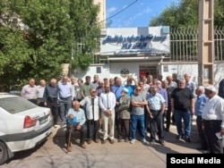 اعتراض بازنشستگان صنایع فولاد، یک‌شنبه ۳۰ مهر ۱۴۰۲