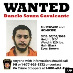 Poternica za Kavalakanteom koju je objavila policija i Pensilvaniji ( AFP photo / Pennsylvania State Police)