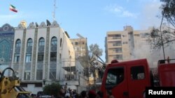 جمهوری اسلامی پس از حمله ١٣ فروردین ۱۴۰۳ به ساختمان کنسولگری‌اش در پایتخت سوریه، تهدید به انتقام‌گیری کرده است.