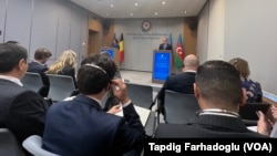 Ceyhun Bayramov və Hadja Lahbib