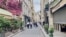 Paris is known for its narrow streets and lack of green, factors that will make it hotter with global warming. (Lisa Bryant/VOA)