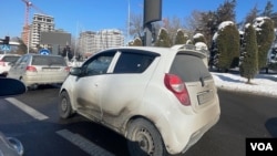 Most of parts of Tashkent, Uzbekistan's capital, faced energy shortages this winter, Jan. 13, 2023.