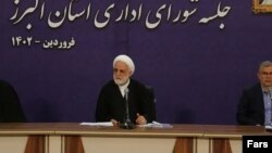 محسنی اژه‌ای در جلسه شورای اداری استان البرز - فروردین ۱۴۰۲