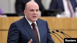 Михаил Владимирович Мишустин е руски политичар и економист кој ја извршува функцијата премиер на Русија од 16 јануари 2020 година. Тој претходно беше директор на Федералната даночна служба од 2010 до 2020 година.