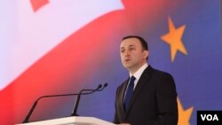 ირაკლი ღარიბაშვილი, პრემიერ მინისტრი, ელჩების კონფერენციაზე, თბილისში. 2023
