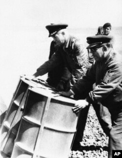 FILE - Palomares Beach, Spain, 1966.