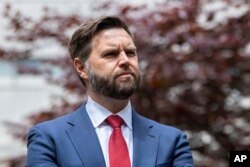 FILE - Sen. J.D. Vance, R-Ohio, pictured May 13, 2024, in New York, says the U.S. is "limited" in how much security assistance it can provide to Ukraine.